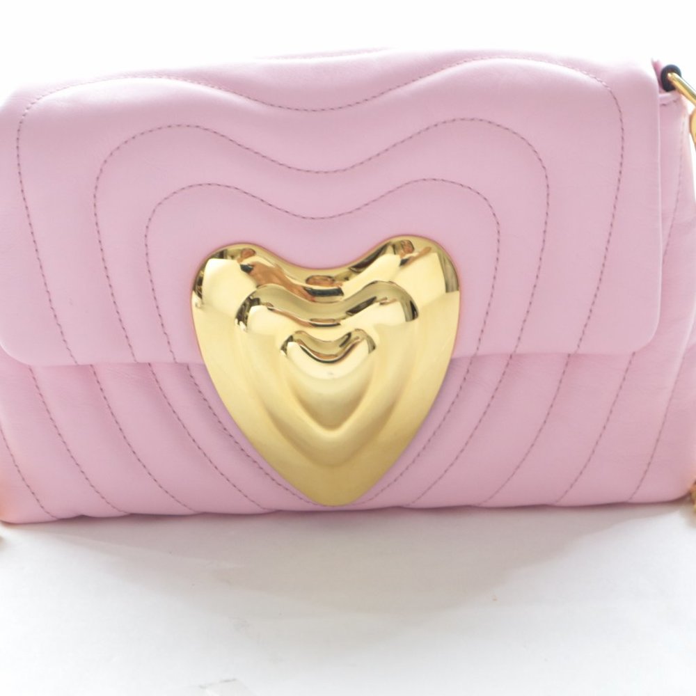 Escada Small Leather Heart Bag Sweet Love